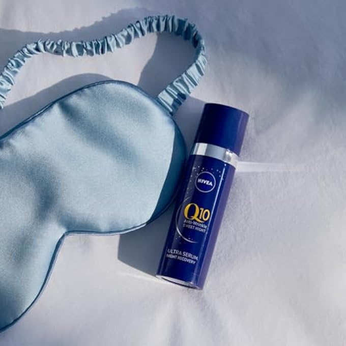 Nivea Q10 ANTI-WRINKLE POWER MULTI REGENERATING NIGHT SERUM (30ML), ANTI-WRINKLE SERUM FOR NIGHT, FACE SERUM WITH PROVITAMIN B5 AND Q10 - Image 4